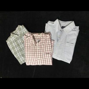 BUNDLE 3 Dress Shirts (LL Bean & Arrow) - Boys Sz 14 - 18